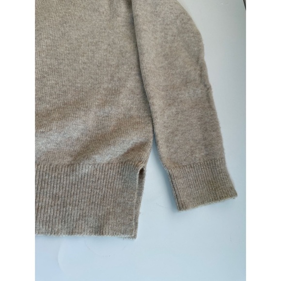 Boden Wool Blend V-Neck Pullover Sweatshirt - Picture 9 of 10